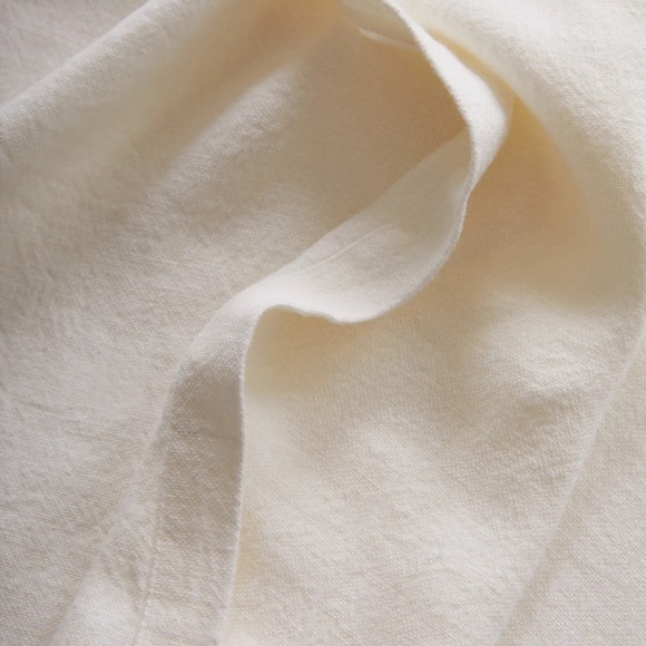 Quince Vintage Wash European Linen Bed Cover - Picture 3 of 7